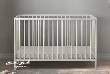  2 IKEA Baby crib only 200aed