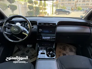  13 هونداي توسان NLine ترخيص 2022 محرك 1600 هايبرد plug in/يقطع على الشحنه 65 كيلو متر