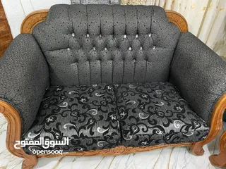  2 طقم كنب راقي جدا  للعائلات  طقم كنب 11مقعد مع 8 وسائد بسعر مناسب