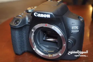  2 كاميرا كانون 2000D