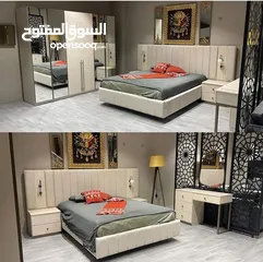  1 غرف نوم خشب لاتيه 18 مل بالكامل ملبس ميلامين