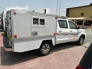  4 Hillux freezer 2.7L 4x4 petrol automatic gear 2014 Gcc