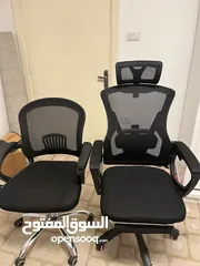  1 كراسي مكتبية دوارة استعمال بسيط