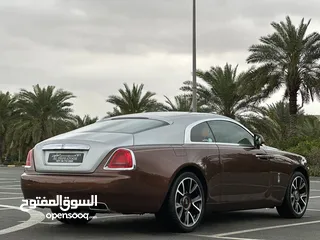  4 ROLLS ROYCE WRAITH 2017 GCC V12