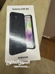  1 سامسنجA35 5g جديد وغير مستخدم ابدا