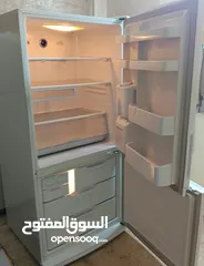  1 ثلاجة سامسونج 550 لتر مع كولور ماء داخلي ماتور وغاز الشركة مش مصلحة بحالة ممتازة