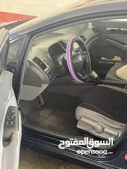  15 هوندا سيفيك 2008 بحاله الوكاله مخزنه