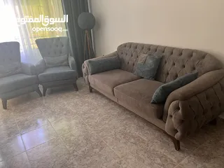  4 طقم كنب للبيع استعمال بسيط بحالة ممتازة