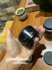  4 عدسه كانون 50mm f1.8 II