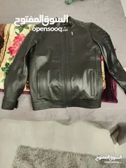  1 جاكيت جلد Leather Jacket