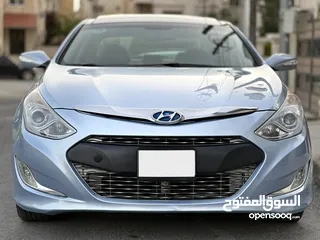  14 Hyundai sonata 2012 hybrid كاش او اقساط هونداي سوناتا 2012 هايبرد فحص كامل بانوراما بحالة الوكالة