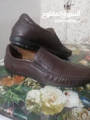  2 حذاء اصلي تركي جلد طبيعي صافي جديد قياس 45 للبيع مكان حي تونس