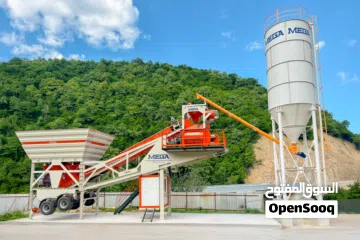  7 محطة خلط خرسانة متنقلة للبيع من المصنع مباشرة – جاهزة للتسليم من المخزون