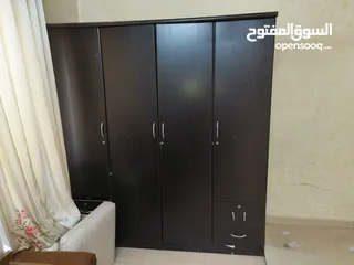  5 غرفة نوم ماستر خشب زان بوفيه تلفاز بوفيه مطبخ