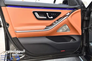  14 مرسيدس اس كلاس مايلد هايبرد وارد الوكالة 2022 Mercedes S450 4MATIC AMG Line Mild Hybrid