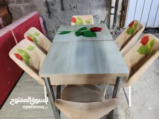  3 ميز طعام 6 كرسي