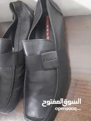  2 حذاء رجالي اصلي ماركة برادا PRADA قياس 44