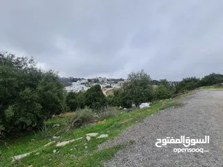  5 ارض مميزه للبيع في منطقة فحيص أم رجم 2350 باطلاله عاليه