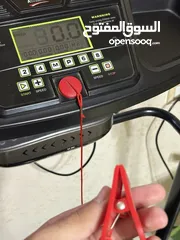  4 جهاز كهربائي للركض والمشي  - W8000  من Active Sports    ، Auxمدمج ب جهاز مساج ،مدخل