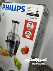  14 عصارة من ماركة فيليبس فيفا كوليكشن بتعصر جميع أنواع الفواكه والخضراوات بتعصر 2 لتر بلمرا الوحدة