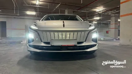  10 هونشي E-QM5 كهربائية بالكامل موديل 2022 فحص كامل تمشي 400 كيلو بالتنكة وفخمة جدا وسيعة جدا من الداخل