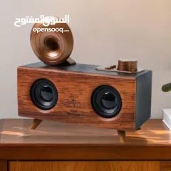  2 سبيكر راديو انتيك منظر جميل وصوت نقي جداً