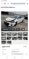  1 2015 Toyota corolla S