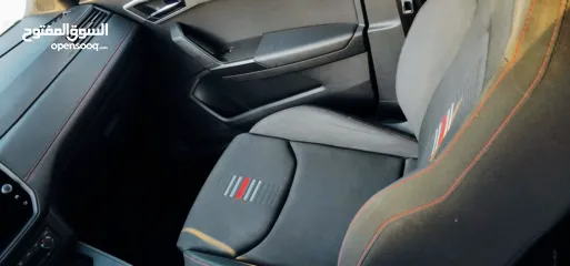  7 سيت ابيزا للبيع موديل 2022 SEAT lbizaFR بحالة الوكالة دهان شركة عداد قليل