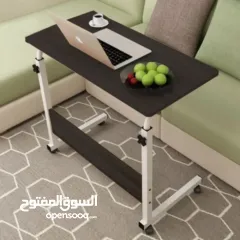  2 مكتب طلابي عملي ومتنقل بترتيب عصري!  سطح واسع بيساع لابتوب + كتب + أدوات مدرسية  عجلات قوية