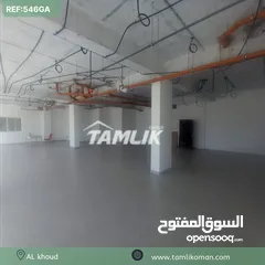  5 Showrooms area for Rent in AL khoud  REF 546GA