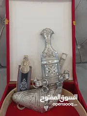  4 خنجر عماني سعيدي صياغة مميزه وفضة اصليه