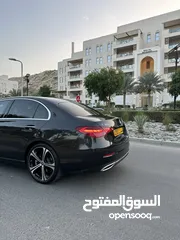  7 مرسيدس C300 موديل 2022 (رمادي غامق)