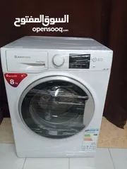  1 غساله اريستون8كيلو1200دورةانفينترموفرةالماءوالكهرباء بحاله ممتازه جدا للبيع استخدام بسيط