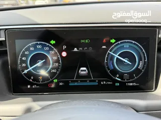  15 هونداي توسان ترخيص 2022 محرك 1600 هايبرد  جير أوتوماتيك 240 حصان