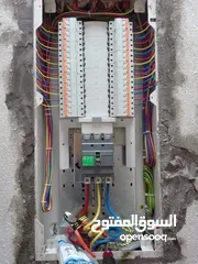  24 كهرباء منازل خدمه بجدول توزيع الاحمال