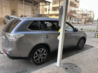  4 ميتسوبيشي اوت لاندر فل اضافات كرسي كهرباء تدفئة مقاعد وتبريد ايضا كاربون فايبر فتحة سقف مثبت سرعة