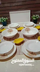  5 اطقم سفرة بورسلان ماركات عالمية ومختومة
