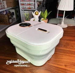  4 راحتك بتهمنا حوض علاج ومساج طبيعي للقدم  وفقط بسعر #العرض #حررررق_أسعاار   بعد يوم متعب و