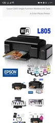  1 Epson printer  طابعه 6 الوان