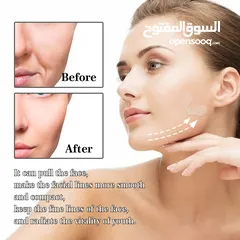  6 54 لصقه شفافه غير مرئيه   لشد و رفع للاعلى بشكل را  عكسي  بشرة الوجه و منع الترهل  توضع مرتين بالشهر