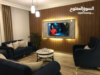 3 شقة مفروشة جديده بلكامل في عبدون الشمالي بجانب الموسيقار
