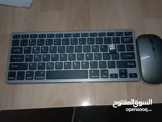  17 ماوس كيبورد لاسلكي بحاله جديد   0000000000000000000000000000000000000000000000000000000000000000000