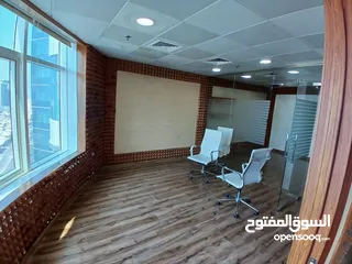  5 مكتب مساحه كبيره للأيجار بأبراج الهورايزون عجمان