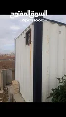  2 كرفان حديد حاويه للبيع