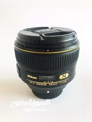  1 عدسة نيكون 58mm