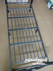  6 سرير  معدني   قابل  للفك  والتركيب