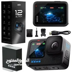  12 جوبرو هيرو 12 كاميرا احترافية بكج /GoPro HERO12 Action Camera Bundle