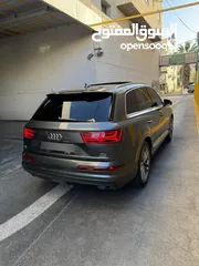  11 جيب audi Q7 Sline ترخيص 2017