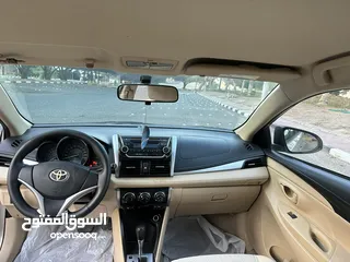  7 تويوتا يارس2016للبيع شرط الفحص بحالة ممتازةToyota Yaris 2016 for sale in excellent condition