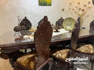  4 طاولة سفرة باكستاني فخمة للبيع